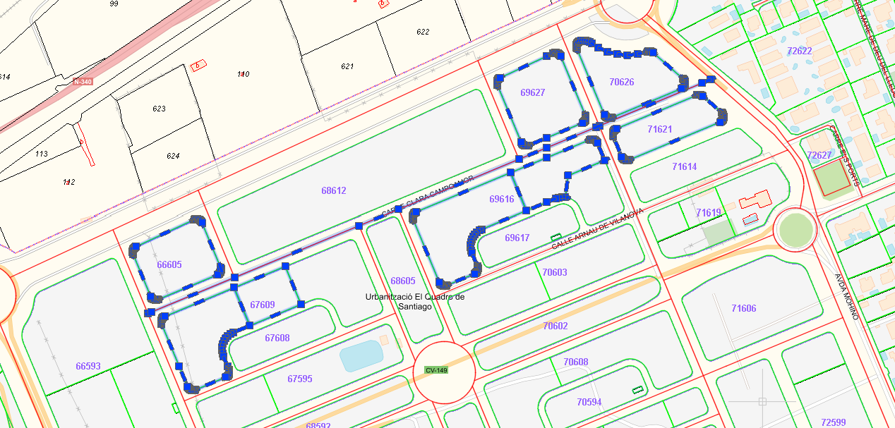 Importación de archivos SHP y GML catastral en DWGExplorer